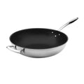 Thermalloy 5724104 Thermalloyr Wok, 9 qt., 14 in  x 3-1/2 in , without cover, off-set riveted handl