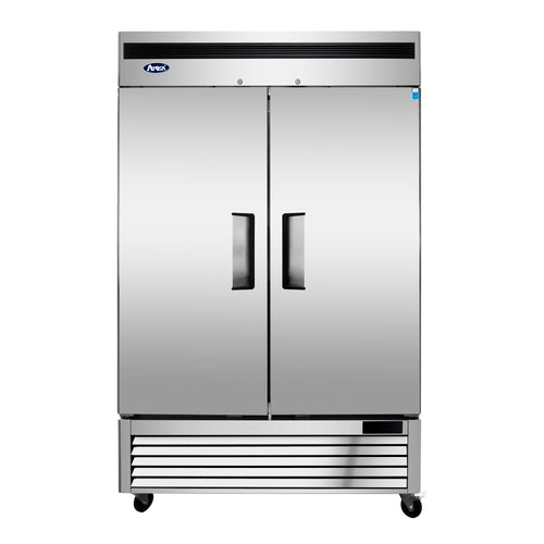 Atosa MBF8503GR Atosa Freezer, reach-in, two-section, 54-2/5 in W x 31-7/10 in D x 83-1/10 in H,