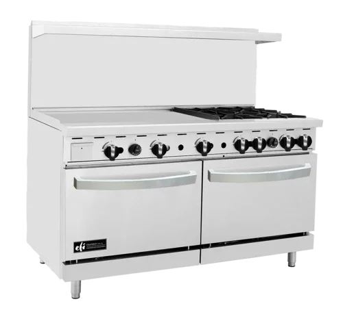 EFI RCTRS-36G-4B-P | Versa Heat | Restaurant Range LP Gas 60 in 221,000 BTU