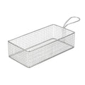 Tableware Solutions F91013 Service Basket, 10-1/4L x 5 in W, with handle, rectangular, wire grid, Creative