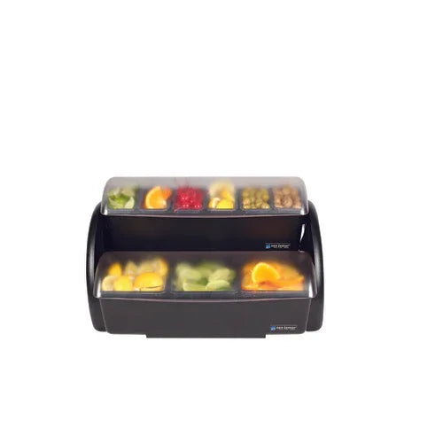 Carlisle BDS4266 | Domer Stacker | (3) 2 qt. deep trays, (6) 1 pt. standard trays