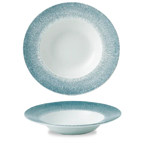 Churchill RKTBVWBL1 Bowl 16-1/2 oz 11 in Dia Round Wide Rim Microwave Safe