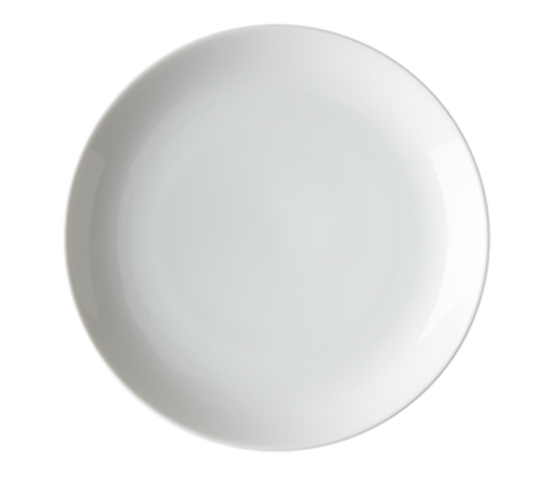 Arcoroc FH286 Salad/Dessert Plate, 8-1/8 in , coupe, Aluminite material, extra strong porcelai