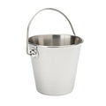 Tableware Solutions F91025 Mini Pail, 11 oz., 3-1/2 in  dia., with handle, stainless steel, Creative Table