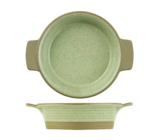 Churchill ZCATIGID1 Au Gratin Dish 6-3/5 oz with Eared Handles