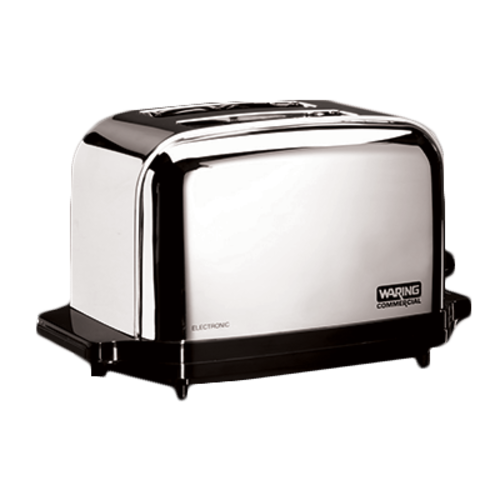 Waring WCT702 Commercial Toaster, (2) 1-3/8 in  wide slots, (2) slice capacity, extra-high lif