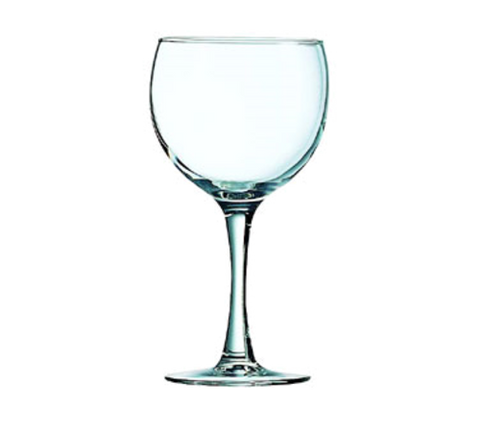 Arcoroc 71082 Balloon Wine Glass, 8-1/2 oz., fully tempered, glass, Arcoroc, Excalibur (H 6-1/