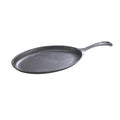 Browne 573722 Skillet, 14-1/2 in  x 7 in  x 9/10 in  overall, 9 in  x 6-3/5 in  x 1/2 in  well