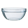 Arcoroc E9155 Bowl, 1-1/4 oz., 2-1/3 in  dia., round, stackable, fully tempered, glass, clear,