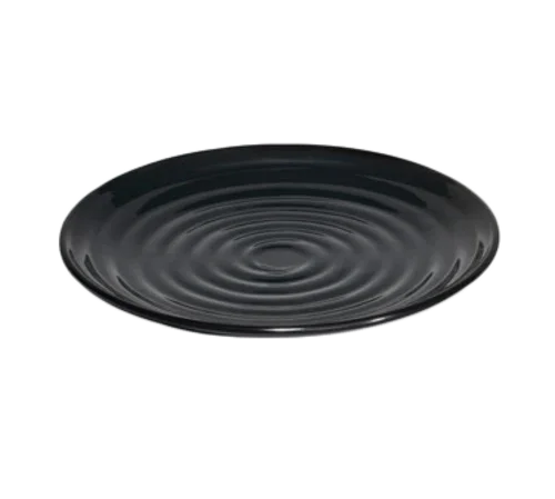 Get ML-84-BK | Milano | Plate 15 in dia. break-resistant melamine black