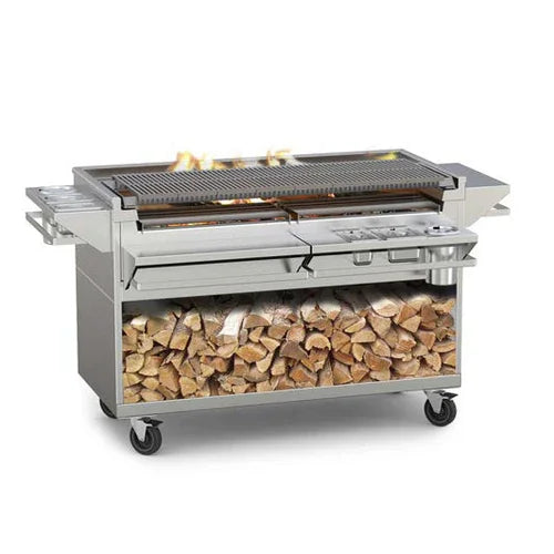 WOOD STONE WS-SFB-5426 Shallow-Box Charbroiler 54 in w x 26 in d
