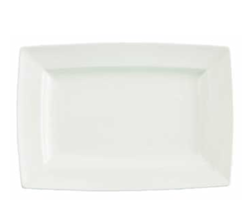 Churchill APR AE131 Plate, 13 in  x 9 in , rectangle, stackable, microwave & dishwasher safe, footed