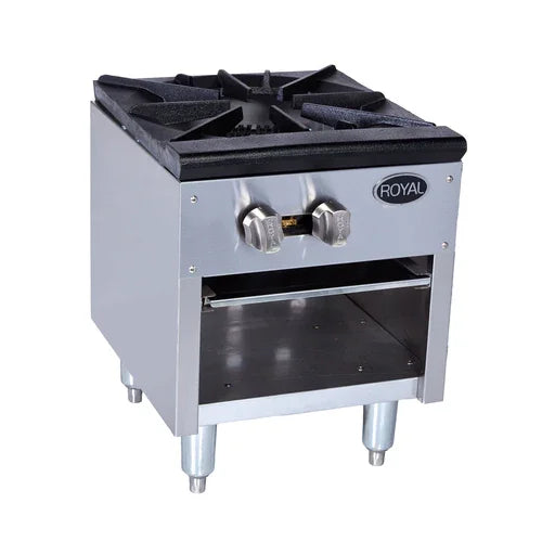 ROYAL RANGE RSP-18D-24 Double Stock Pot Range with 3 Ring Burners