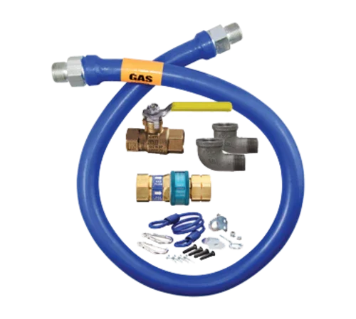 DORMONT 1650KIT36 Moveable Gas Connector Kit 1/2 inch Inside Diameter 36 inch Long