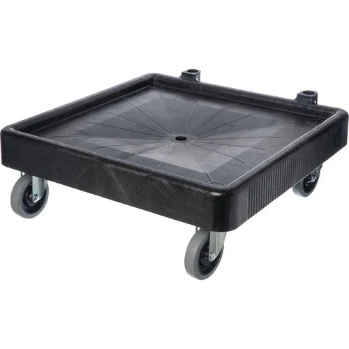 Carlisle C223603 | Opticlean Glass Rack Dolly | 350 lb capacity, platform design, black