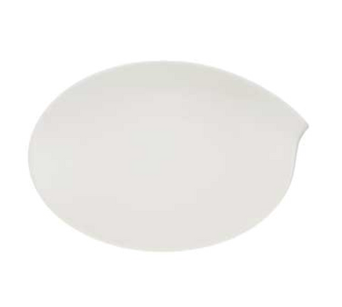 Villeroy Boch 10-3420-2960 Platter, 14-1/4 in  x 9-1/2 in , oval, premium porcelain, Flow by Villeroy & Boc