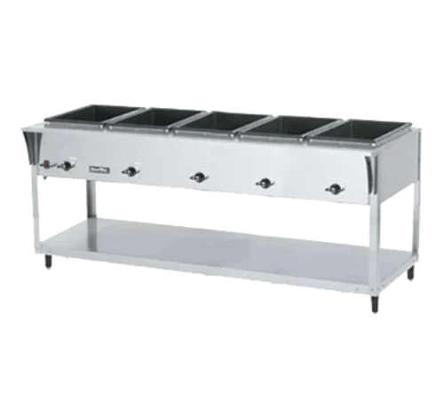 Vollrath 38205 | ServeWell SL-Hot Food Table | 5 Well 76"x29.5" 120V 480W