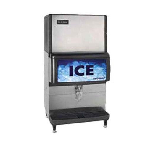 Ice-O-Matic IOD250 Ice Dispenser, counter model, approximately 250 lb storage capacity, lever dispe