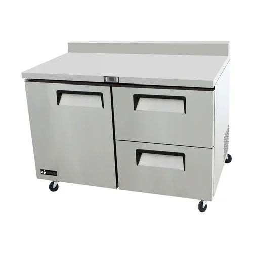 EFI FWDW2-48VC | Versa Chill | Worktop Freezer Two-Section 12 cu. ft. Capacity