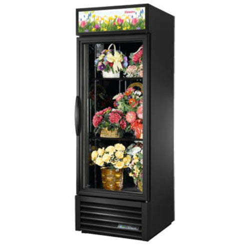 True GDM-23FC-HC~TSL01 Floral Merchandiser, one-section, bottom mounted self-contained refrigeration, T