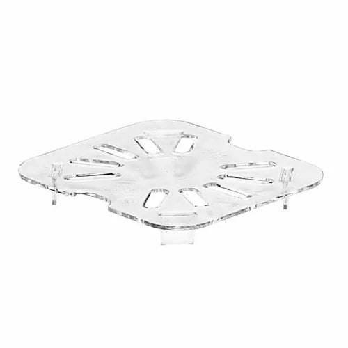 Cambro 60CWD135 | Camwear Drain Shelf 1/6 Size Polycarbonate Clear NSF