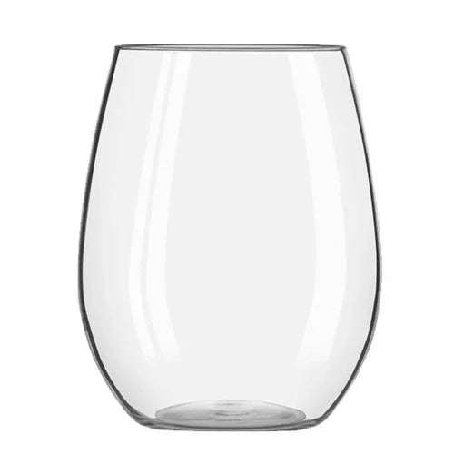 Libbey  92426 Wine Glass, 15 oz., stemless, impact & shatter-resistant, dishwasher safe, freez
