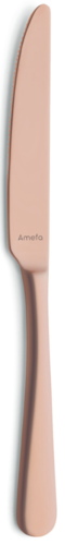 Tableware Solutions 1410AEB000305 Table Knife, 9 in  (23.5 cm), 2.5 mm thickness, pvd copper, 18/0 stainless steel
