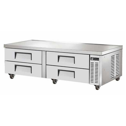 Efi CCB-72 Classic-Chill Series Refrigerated Chef Base, two-section, 72-1/2 in W, side moun