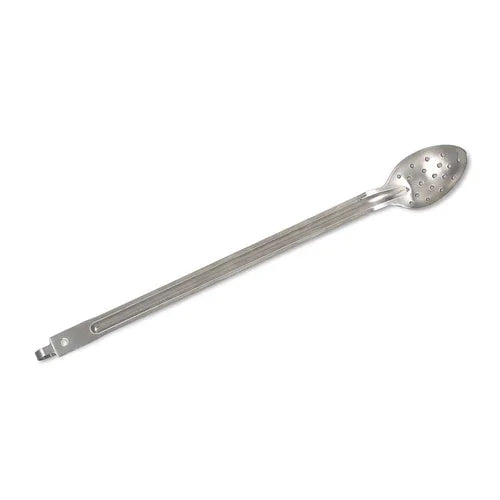 Browne 85952 Spoon, 21 in L, perforated, full-length reinforcement rib, 2.0 mm thick hook han