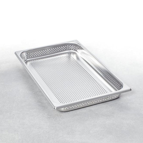 Rational 6015.1165 Gastronorm Perforated Steam Pan, 1/1 size, 12-3/4 in  x 20-7/8 in , 2-1/2 in  de