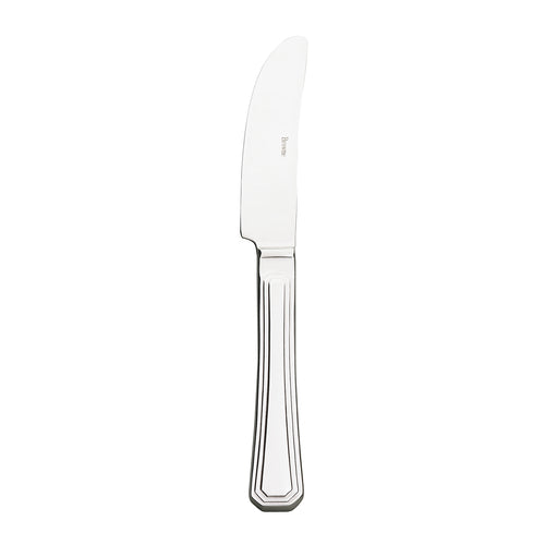 Browne 502011S Oxford Dinner Knife, 9-3/10 in , serrated, 13/0 stainless steel, mirror finish
