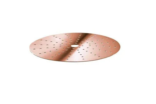 Leone P2121 stainless steel grid 28 cm round copper finish dishwasher safe