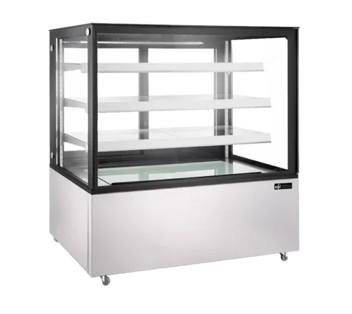 EFI CGSM-3756 | Versa Display | Refrigerated Display Case Straight Sided 13.8 cu. ft.
