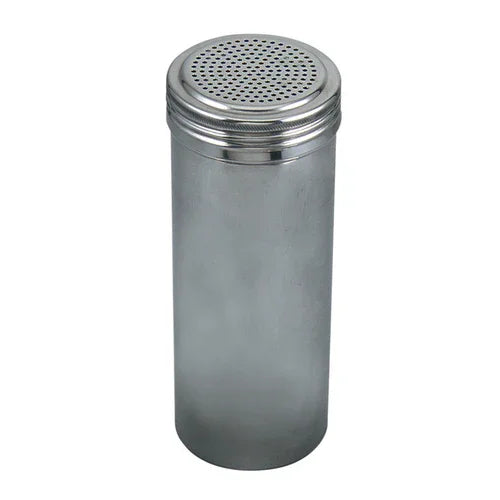 Browne 575675 Dredge, 22 oz., 2-3/4 in  dia. x 7-1/2 in H, 1.9 mm holes, stainless steel, poli