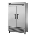 True TS-43F-HC Freezer, reach-in, two-section, -10øF, (2) stainless steel doors, (6) gray PVC c