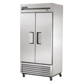 True TS-35F-HC Freezer, reach-in, two-section, -10øF, (2) stainless steel doors, (6) gray PVC c