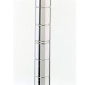 Metro 74UP  - Super Erectar Post, 73-7/8 in H, for use with stem casters, chrome