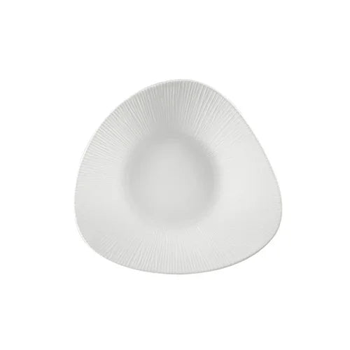 Churchill WHBALB271 Triangular Shallow Bowl for Microwave Use