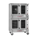 Southbend BGS/22SC Bronze Convection Oven, gas, double-deck, standard depth, (5) plated racks, 11-p