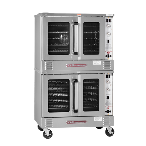 Southbend BGS/22SC Bronze Convection Oven, gas, double-deck, standard depth, (5) plated racks, 11-p