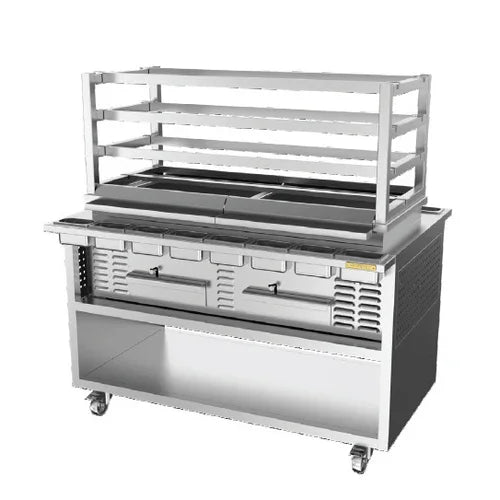 JOSPER MGJ-132 Mangal Grill Charcoal 57-1/4 in W with Braising Level