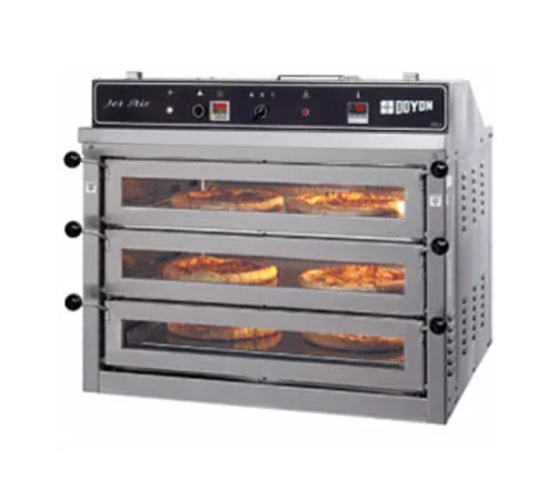 DOYON PIZ3 Electric Pizza Oven with 3 Decks, Each 30 in x 21 in