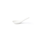 Browne 5630103 Spoon, 13.8x4.7x4.9cm / 5.5x1.75x2 in , vitrified high alumina porcelain, white,