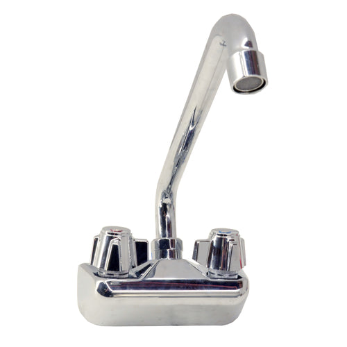 Omcan 26085 (26085) BarSink Faucet, splash-mounted, 12 in  swing spout