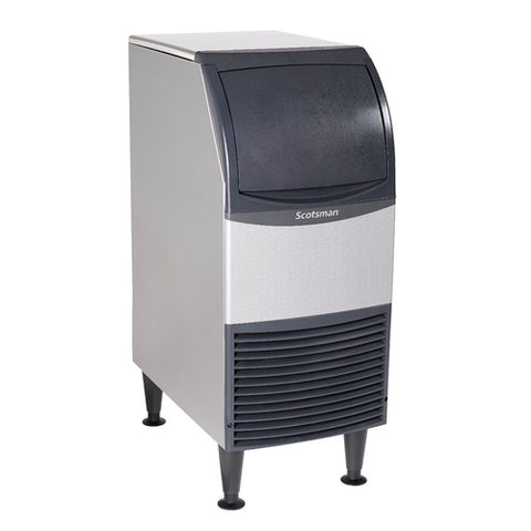 Scotsman UF0915A-1 Undercounter Ice Maker with Bin, flake style, air-cooled, 15 in  width, self-con