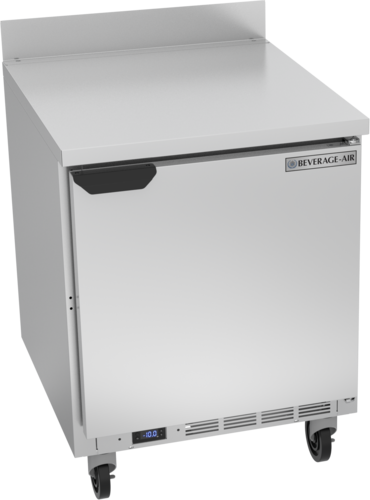 Beverage Air WTF27AHC Worktop Freezer, one-section, 27 in W, 5.87 cu. ft. capacity, (1) solid door, (2