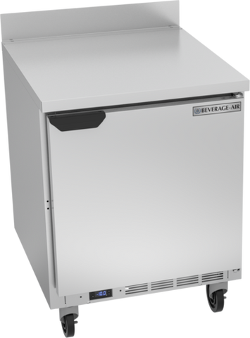 Beverage Air WTF27AHC Worktop Freezer, one-section, 27 in W, 5.87 cu. ft. capacity, (1) solid door, (2
