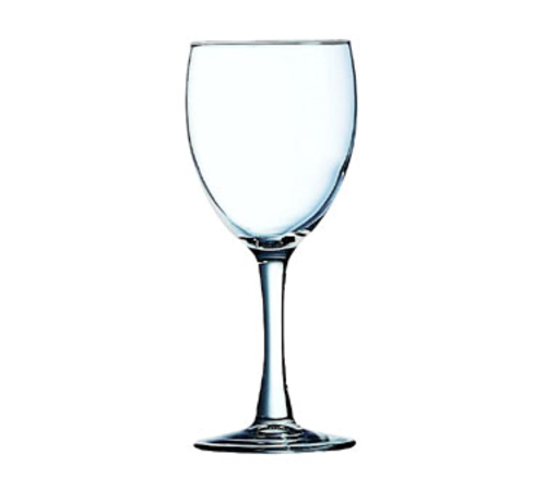 Arcoroc 71084 Wine Glass, 8-1/2 oz., tall, fully tempered, glass, Arcoroc, Excalibur (H 6-13/1