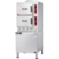 Vulcan C24GA6 Convection Steamer, Gas, 2 compartments on 24 in  cabinet base, (6) 12 in  x 20