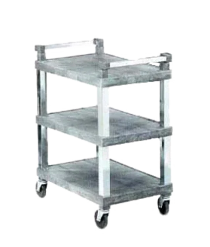 Vollrath 97102 | Utility Cart | 3 Shelves, Chrome Plated, 200 lbs Capacity
